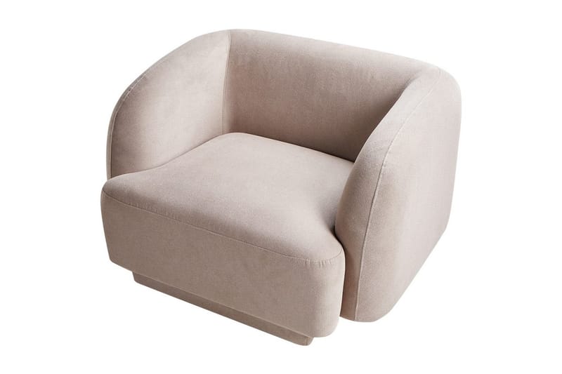 Lenestol Skjanes - Taupe - Møbler - Stoler - Lenestoler