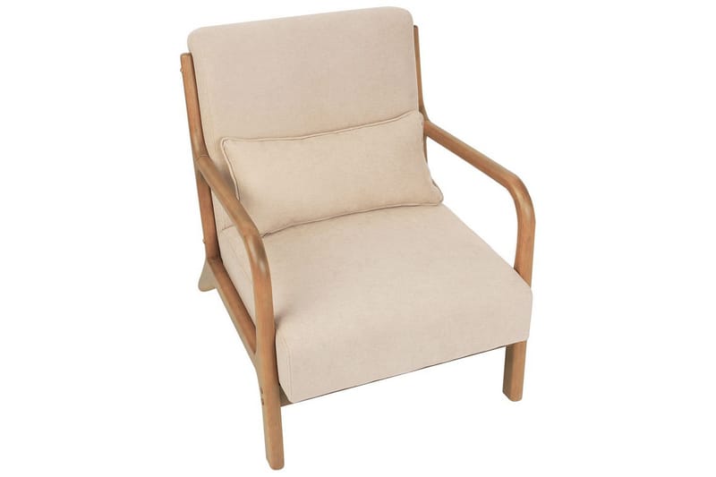 Lenestol Skovde - Beige, lyst tre - Møbler - Stoler - Lenestoler
