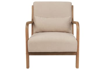 Lenestol Skovde - Beige, lyst tre - Møbler - Stoler - Lenestoler