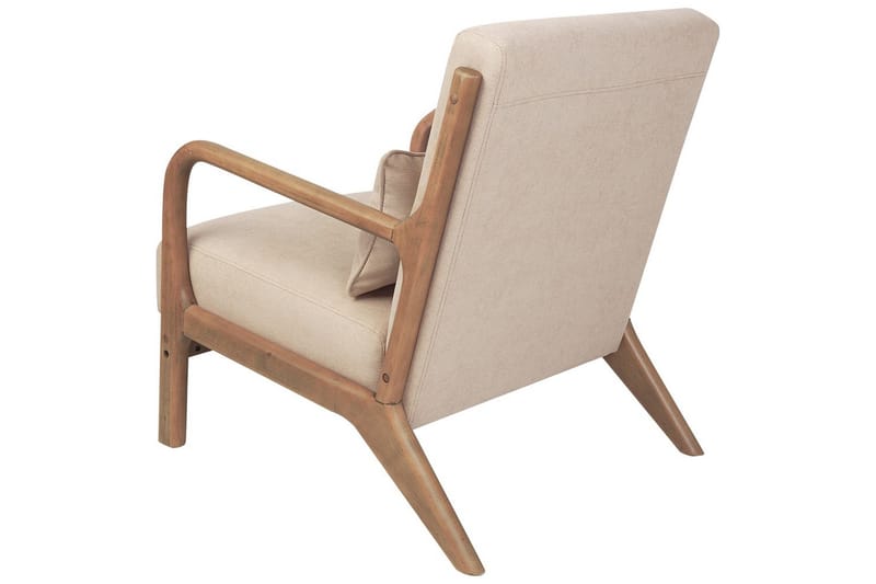 Lenestol Skovde - Beige, lyst tre - Møbler - Stoler - Lenestoler