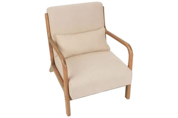Lenestol Skovde - Beige, lyst tre - Møbler - Stoler - Lenestoler