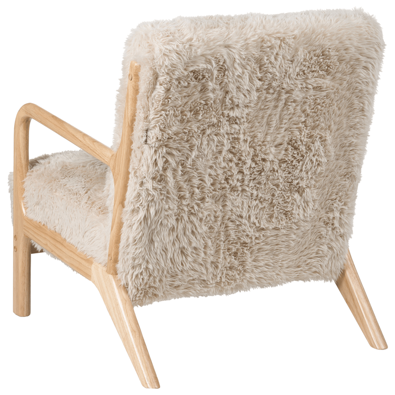 Lenestol Skovde - Lys beige - Møbler - Stoler - Lenestoler