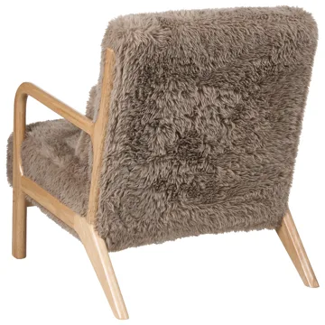 Lenestol Skovde - Taupe - Møbler - Stoler - Lenestoler