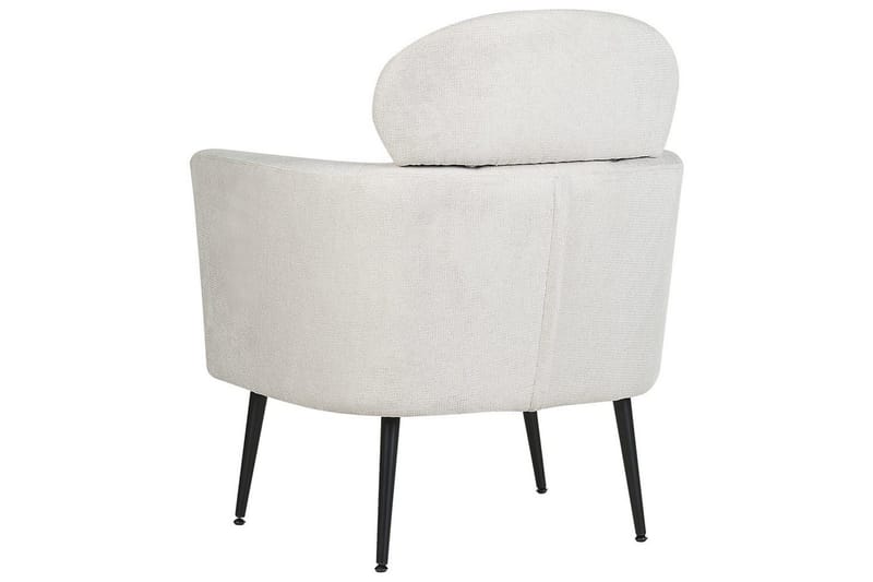 Lenestol Soby - Hvit, Svart - Møbler - Stoler - Lenestoler