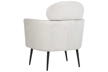 Lenestol Soby - Hvit, Svart - Møbler - Stoler - Lenestoler