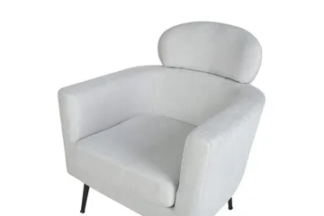 Lenestol Soby - Lysegrå, svart - Møbler - Stoler - Lenestoler