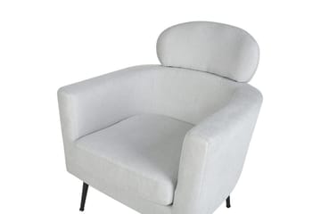 Lenestol Soby - Lysegrå, svart - Møbler - Stoler - Lenestoler