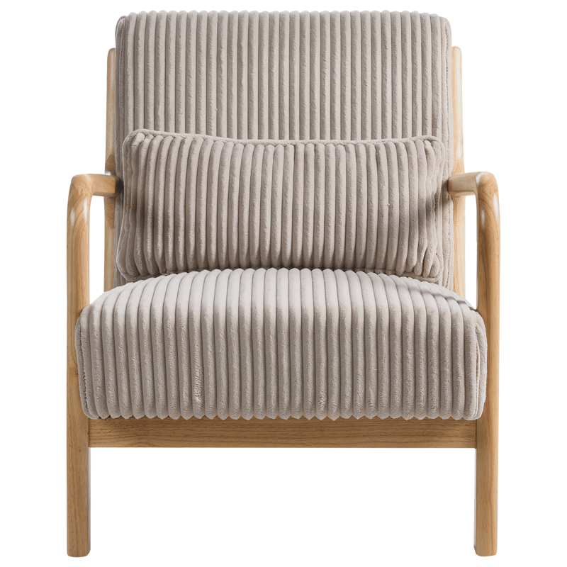 Lenestol Sorsele - Lysebrun, beige - Møbler - Stoler - Lenestoler