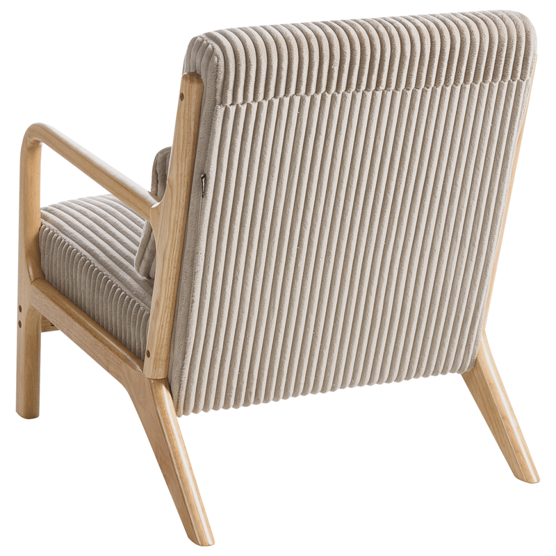 Lenestol Sorsele - Lysebrun, beige - Møbler - Stoler - Lenestoler