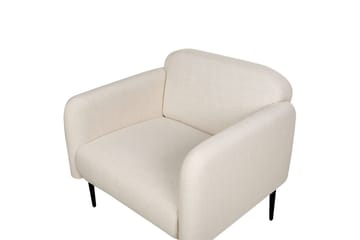 Lenestol Stouby - Beige, svart - Møbler - Stoler - Lenestoler