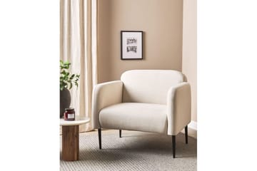 Lenestol Stouby - Beige, svart - Møbler - Stoler - Lenestoler