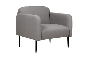 Lenestol Stouby - Grå, svart - Møbler - Stoler - Lenestoler