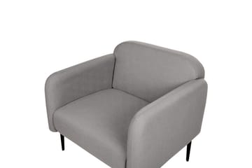 Lenestol Stouby - Grå, svart - Møbler - Stoler - Lenestoler