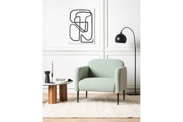 Lenestol Stouby - Grønn, Svart - Møbler - Stoler - Lenestoler