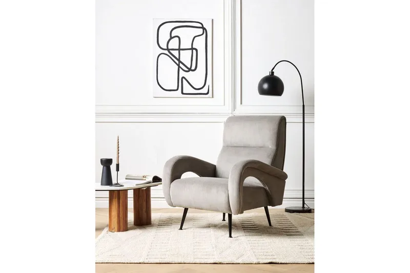 Lenestol Svalov - Grå - Møbler - Stoler - Lenestoler