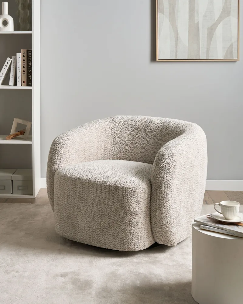 Lenestol Tore - Beige - Møbler - Stoler - Lenestoler