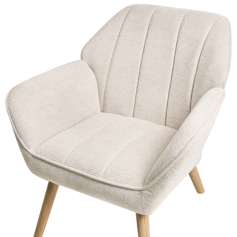 Lenestol Torud - Lys beige - Møbler - Stoler - Lenestoler