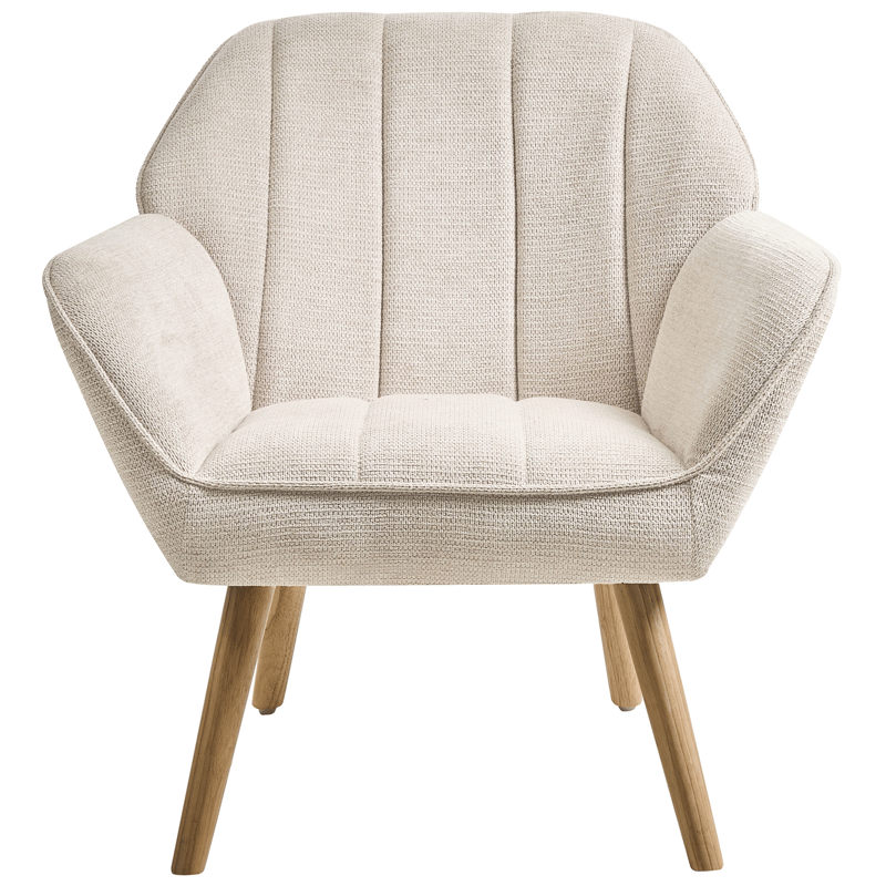 Lenestol Torud - Lys beige - Møbler - Stoler - Lenestoler