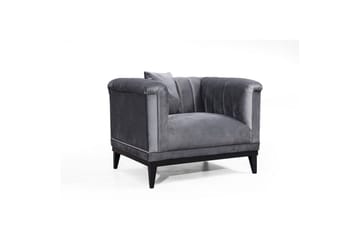 Lenestol Trendy Mørk Grå - Mørkegrå - Møbler - Stoler - Lenestoler