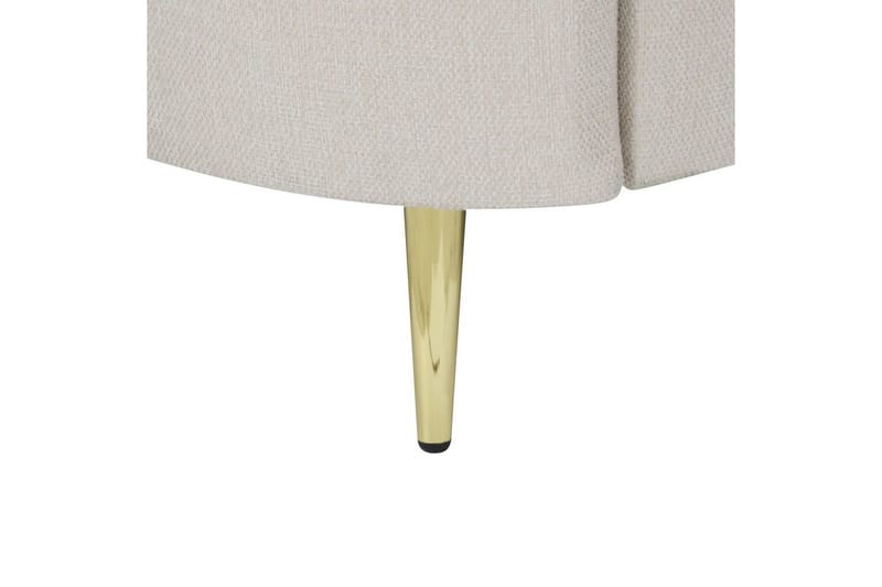 Lenestol Trosa - Beige, gull - Møbler - Stoler - Lenestoler