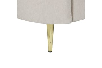 Lenestol Trosa - Beige, gull - Møbler - Stoler - Lenestoler
