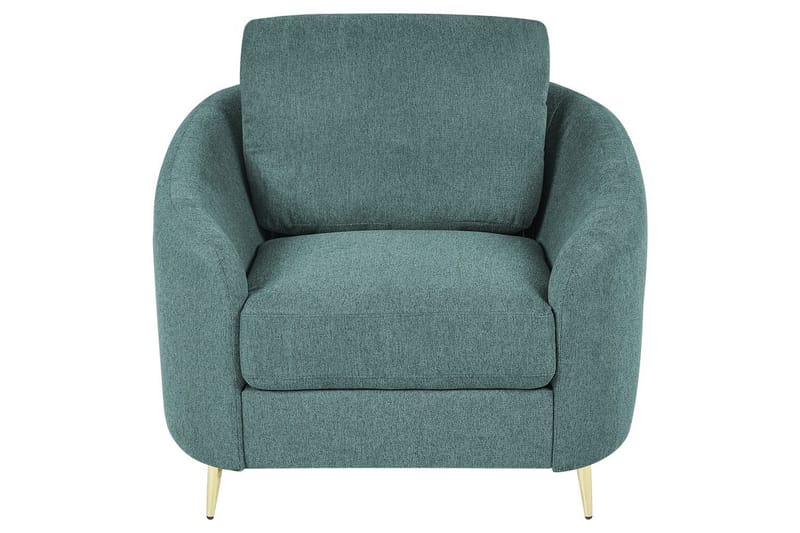 Lenestol Trosa - Grønn, gull, Grønt, gull - Møbler - Stoler - Lenestoler