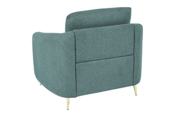 Lenestol Trosa - Grønn, gull, Grønt, gull - Møbler - Stoler - Lenestoler