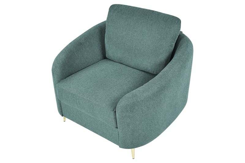 Lenestol Trosa - Grønn, gull, Grønt, gull - Møbler - Stoler - Lenestoler