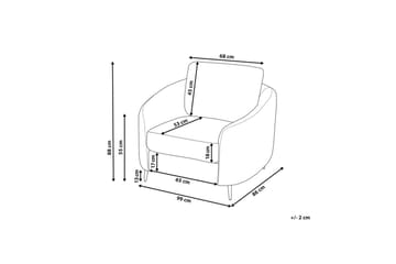 Lenestol Trosa - Grønn, gull, Grønt, gull - Møbler - Stoler - Lenestoler