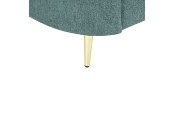 Lenestol Trosa - Grønn, gull, Grønt, gull - Møbler - Stoler - Lenestoler