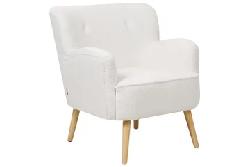 Lenestol Tumba - Hvit, Svart - Møbler - Stoler - Lenestoler