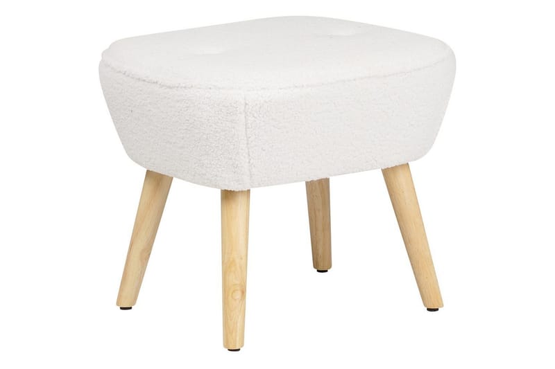 Lenestol Tumba - Hvit, Svart - Møbler - Stoler - Lenestoler