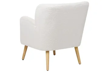 Lenestol Tumba - Hvit, Svart - Møbler - Stoler - Lenestoler