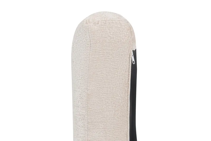 Lenestol Tuve - Beige, lyst tre/Bouclé - Møbler - Stoler - Lenestoler