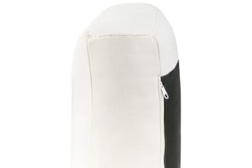 Lenestol Tuve - Hvit, lyst tre/Polyester - Møbler - Stoler - Lenestoler