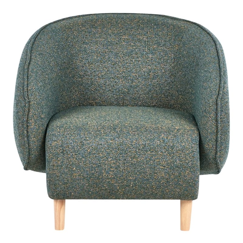 Lenestol Umeå - Grønn, lyst tre - Møbler - Stoler - Lenestoler