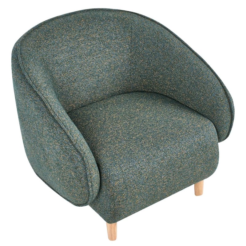 Lenestol Umeå - Grønn, lyst tre - Møbler - Stoler - Lenestoler