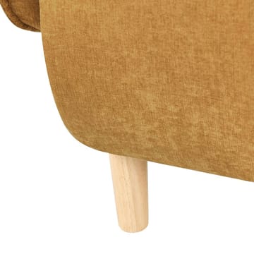 Lenestol Umeå - Gult, lyst tre - Møbler - Stoler - Lenestoler