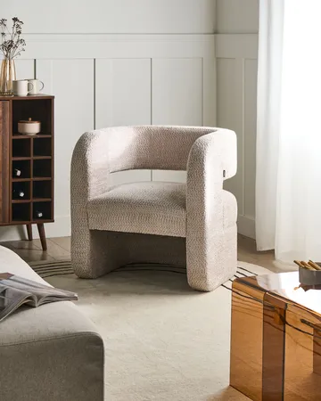 Lenestol Vidsel - Beige - Møbler - Stoler - Lenestoler