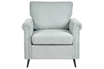 Lenestol Vietas - Blå, Svart - Møbler - Stoler - Lenestoler