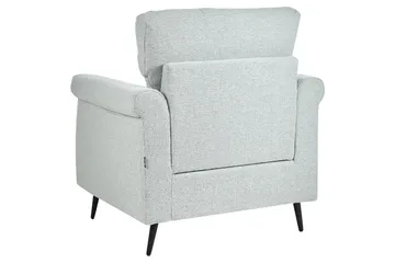 Lenestol Vietas - Blå, Svart - Møbler - Stoler - Lenestoler