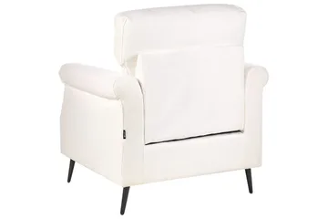 Lenestol Vietas - Hvit, lyst tre - Møbler - Stoler - Lenestoler