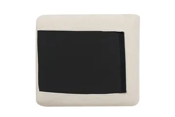 Lenestol Vinterbro - Beige, svart/polyester, Beige, svart/Polyester - Møbler - Stoler - Lenestoler