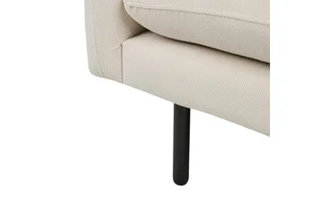 Lenestol Vinterbro - Beige, svart/polyester, Beige, svart/Polyester - Møbler - Stoler - Lenestoler