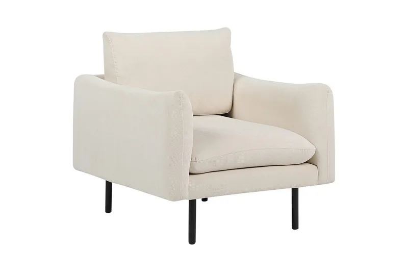 Lenestol Vinterbro, Beige, svart/polyester, Beige, svart/Polyester