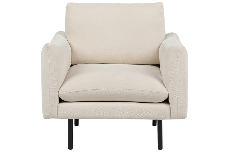 Lenestol Vinterbro - Beige, svart/polyester, Beige, svart/Polyester - Møbler - Stoler - Lenestoler