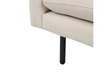 Lenestol Vinterbro - Beige, svart/polyester, Beige, svart/Polyester - Møbler - Stoler - Lenestoler