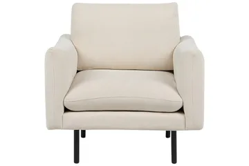 Lenestol Vinterbro - Beige, svart/polyester, Beige, svart/Polyester - Møbler - Stoler - Lenestoler