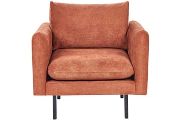 Lenestol Vinterbro - Brun, Svart/Chenille - Møbler - Stoler - Lenestoler