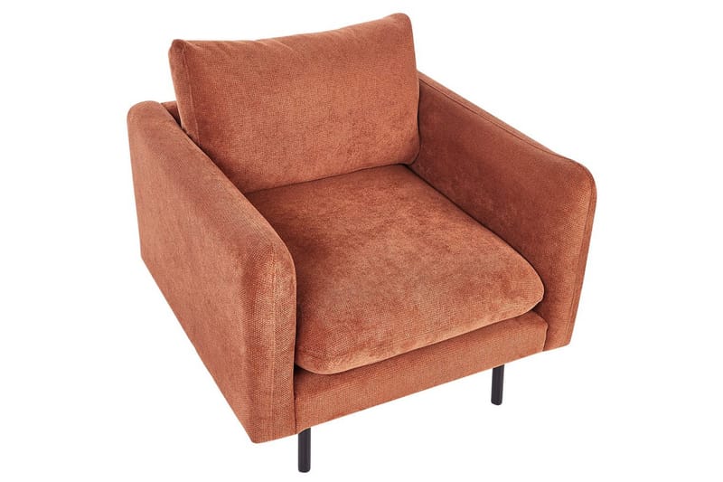 Lenestol Vinterbro - Brun, Svart/Chenille - Møbler - Stoler - Lenestoler